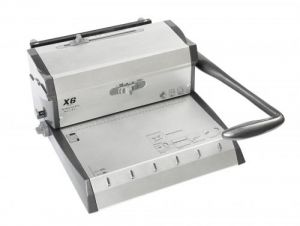 Комбинирана подвързваща машина TPPS X6 с метални спирали 3:1 и 2:1