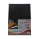 Корици за подвързване, 230гр./м2, ЧЕРНИ, А4 100бр. - на КАШОН