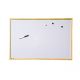 Бяло табло с дървена рамка 80х120 cm 