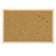 Corkboard with a wooden frame 80x120 cm